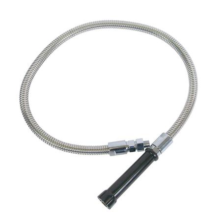 BK RESOURCES Pre-Rinse Hose 44" Stainless Spray Hose, Includes Universal Adapter BKH-44-G